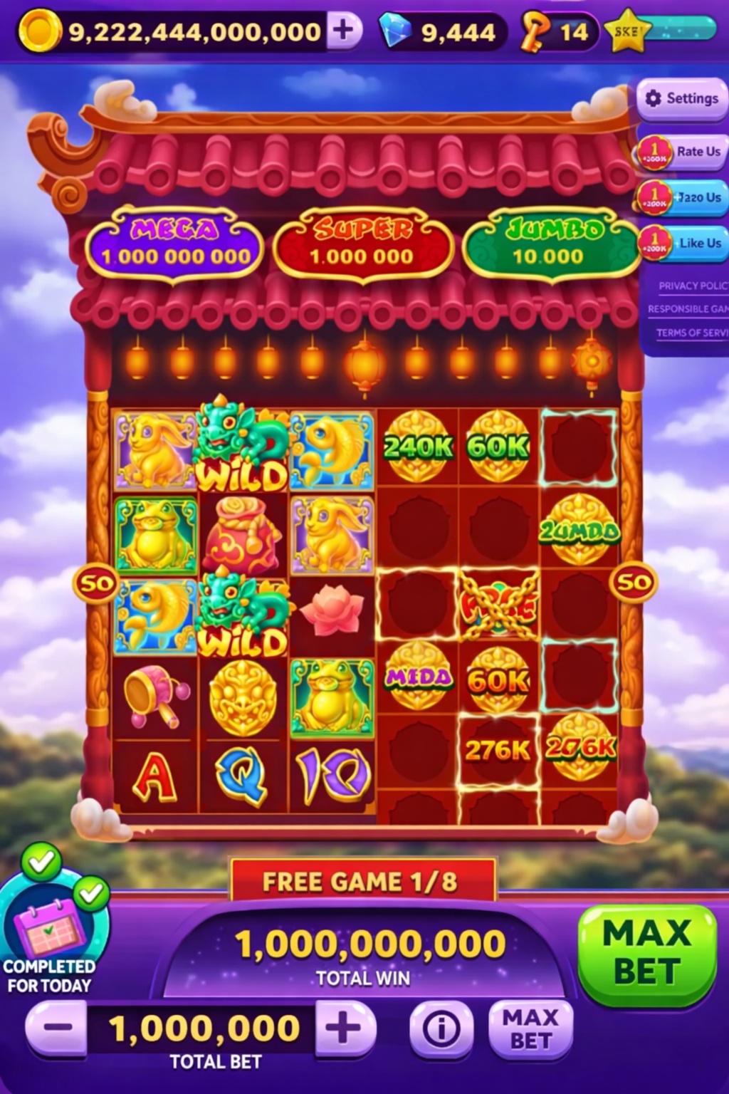 Queenie Slot game